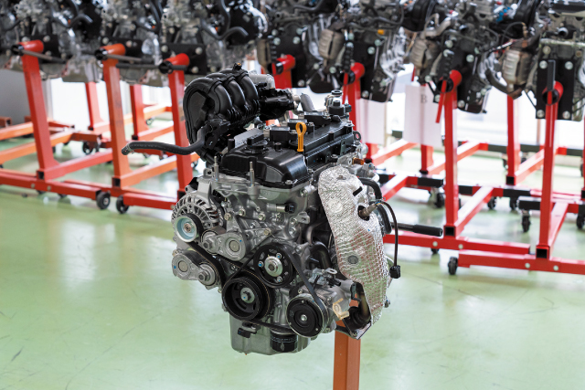 分解組立用エンジン