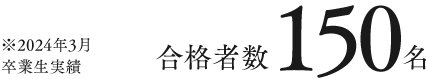 合格者数150名